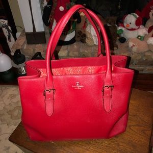 Kate Spade Cove Ariel Tote Red